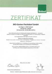 Bioland-Zertifikat