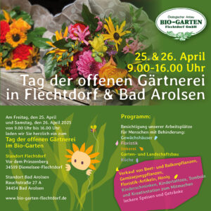 Tag der offenen Gärtnerei 2025
